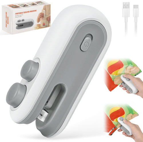 Sellador Eléctrico 3 en 1 para Bolsas – Conserva tus Alimentos por Más Tiempo